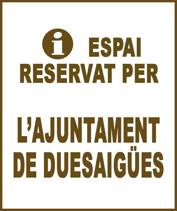 Duesaigües - Anunci no disponible