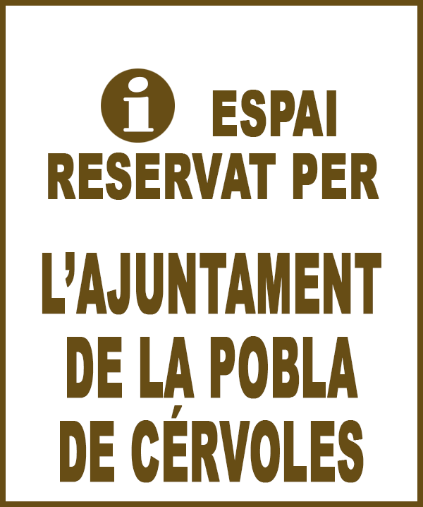 La Pobla de Cérvoles - Anunci no disponible