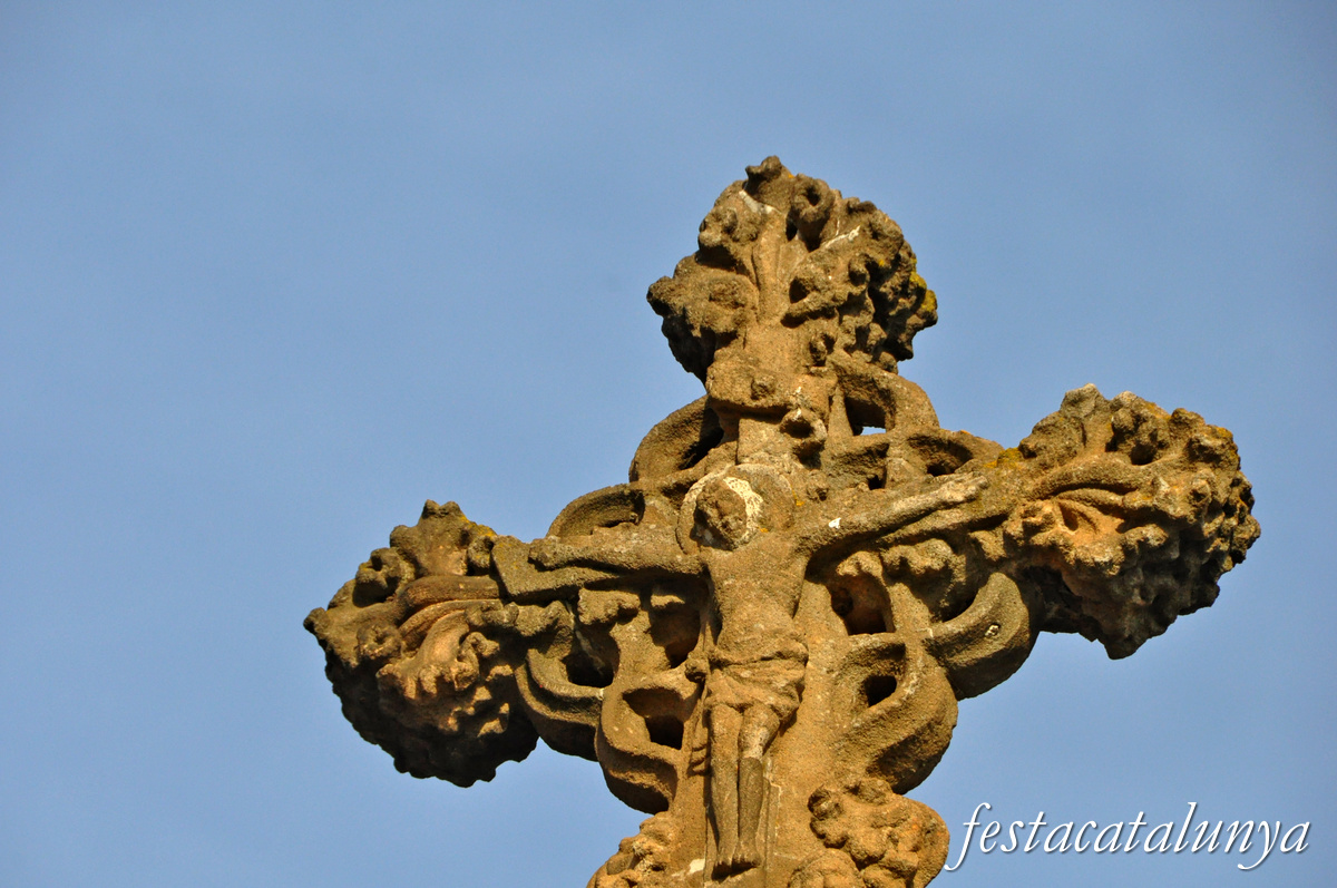Teià - Creu de terme de can Llaurador 