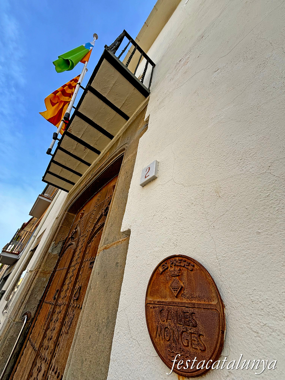 Les Preses - Ajuntament, antic Convent Carmelites 