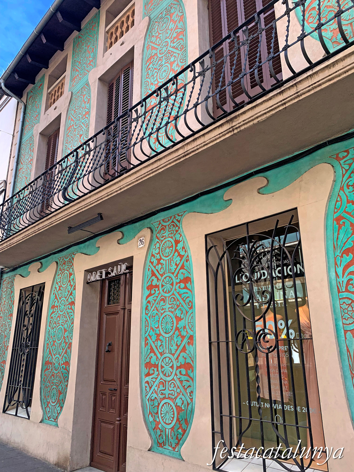 Mollet del Vallès - Avinguda de Jaume I - Casa Viñas 