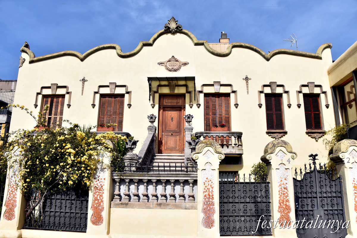 Mollet del Vallès - Carrer d'Itàlia - Casa Director Fàbrica Fàbregas Rafat 