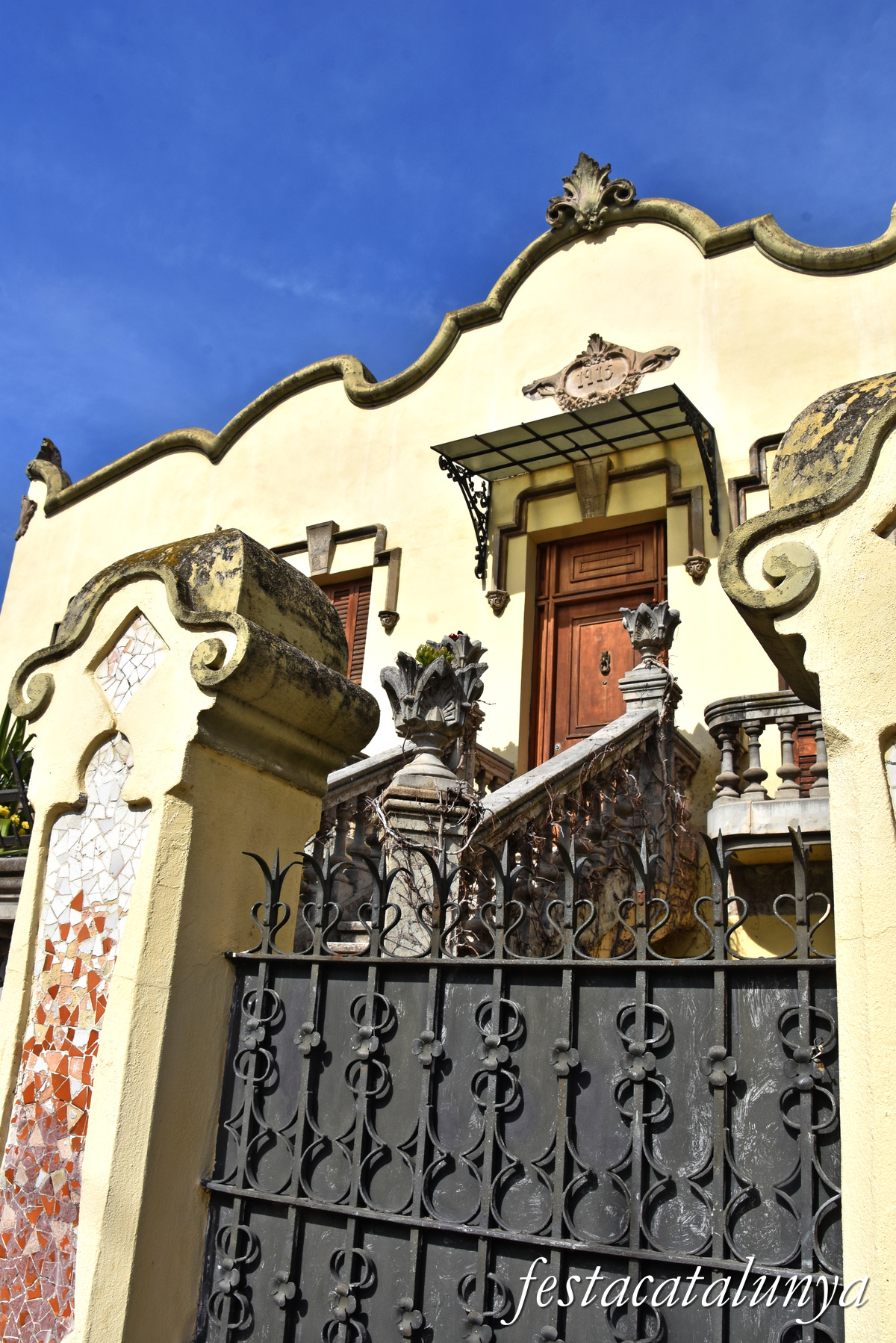 Mollet del Vallès - Carrer d'Itàlia - Casa Director Fàbrica Fàbregas Rafat 