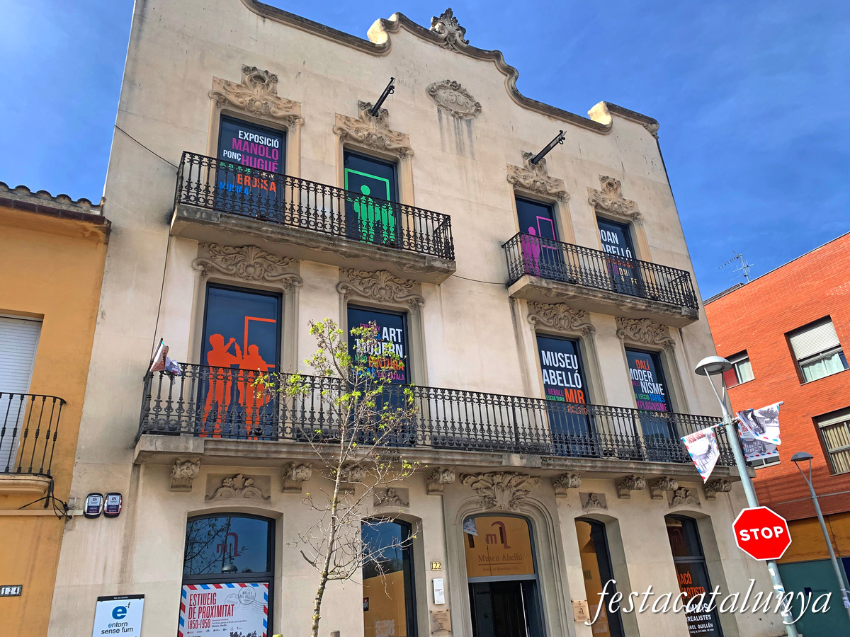 Mollet del Vallès - Carrer de Lluís Duran - Museu Abelló 