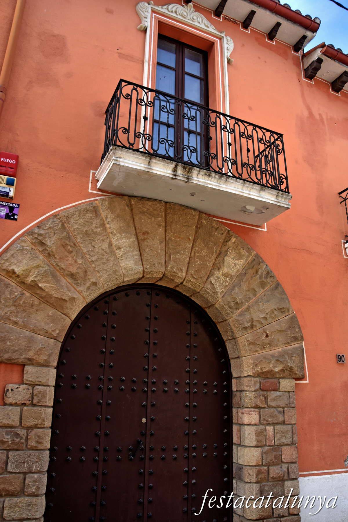 Mollet del Vallès - Carrer de Lluís Duran - Casa natal Abelló i Jordi Solé Tura 