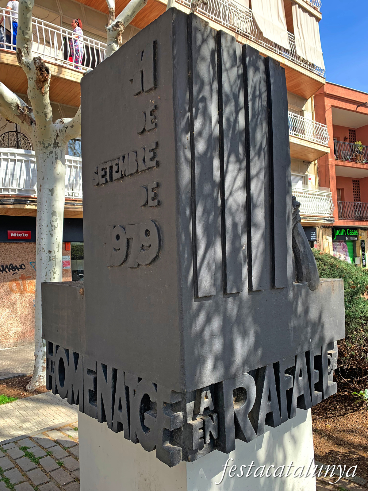 Mollet del Vallès - Homenatge a Rafael Casanova 