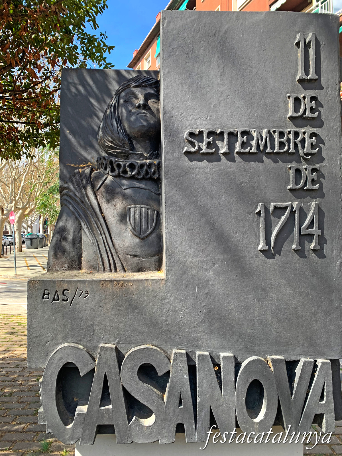 Mollet del Vallès - Homenatge a Rafael Casanova 