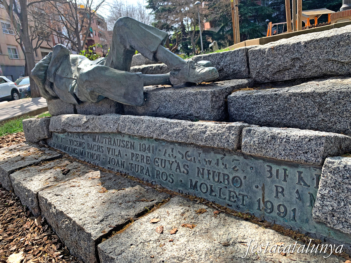 Mollet del Vallès - Record a les persones de Mollet assessinades als camps de concentració nazis 
