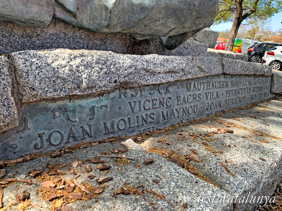 Mollet del Vallès - Record a les persones de Mollet assessinades als camps de concentració nazis 