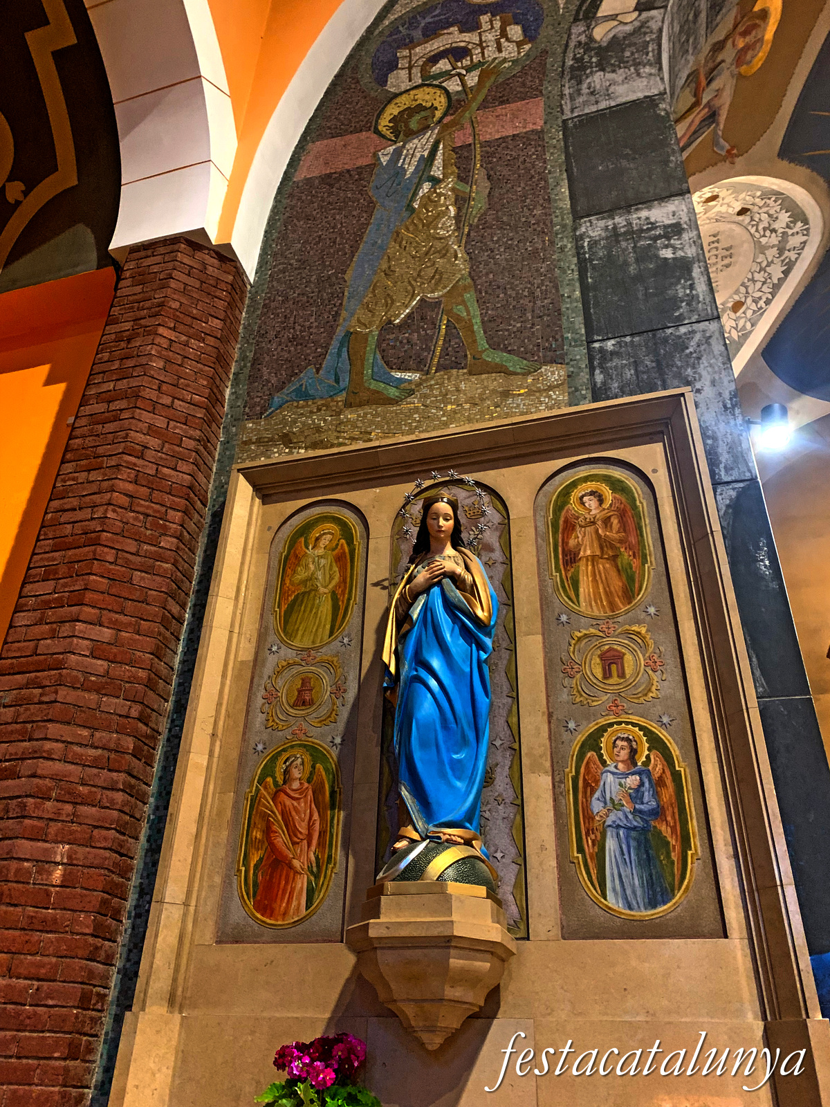 Mollet del Vallès - Església parroquial de Sant Vicenç - Altar Major 