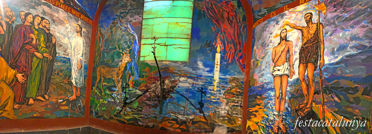 Mollet del Vallès - Església parroquial de Sant Vicenç - Baptisteri 