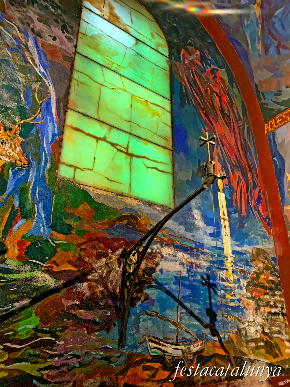 Mollet del Vallès - Església parroquial de Sant Vicenç - Baptisteri 