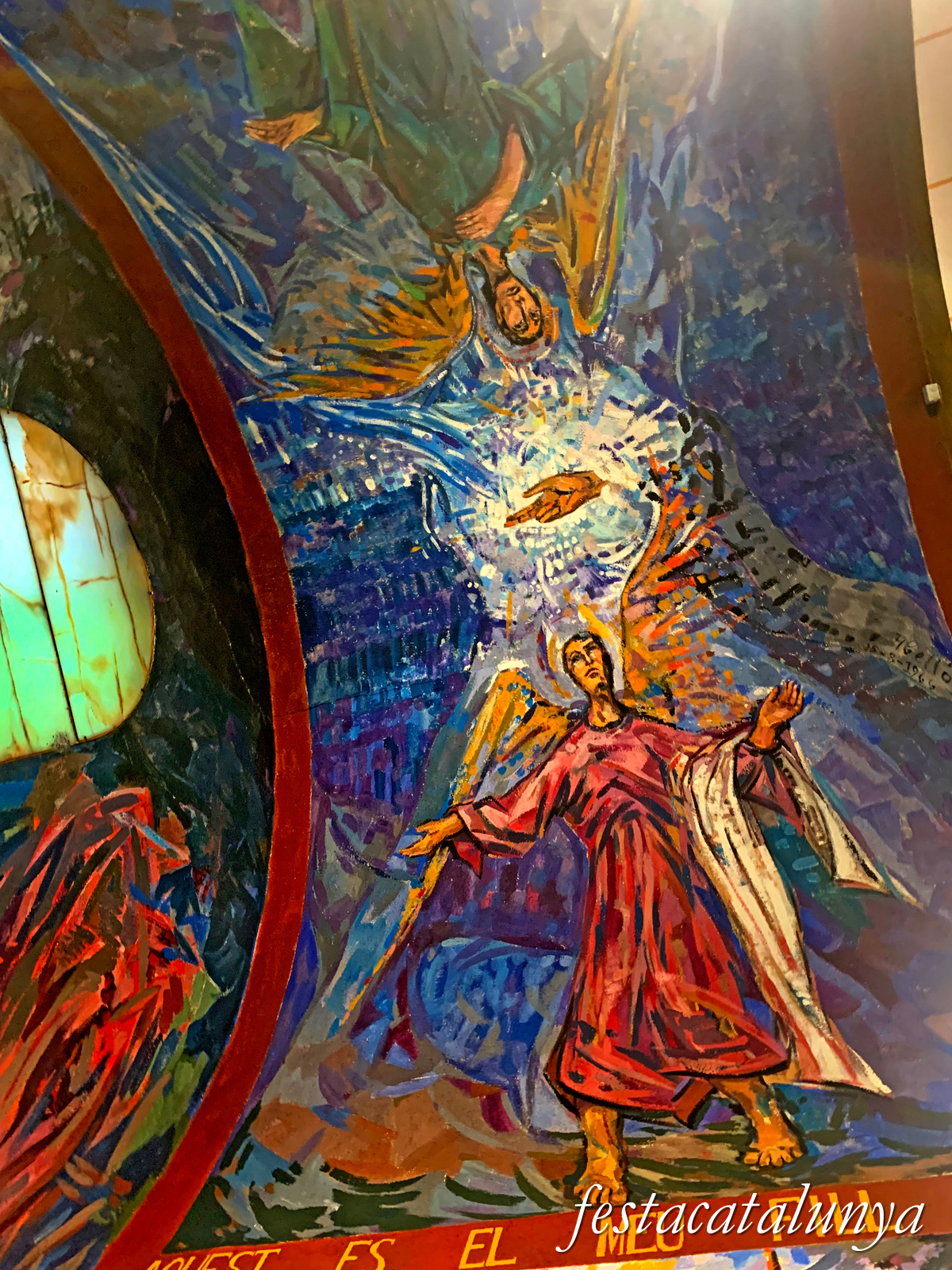 Mollet del Vallès - Església parroquial de Sant Vicenç - Baptisteri 