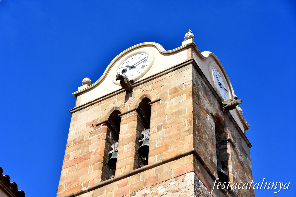 Mollet del Vallès - Església parroquial de Sant Vicenç - Campanar 