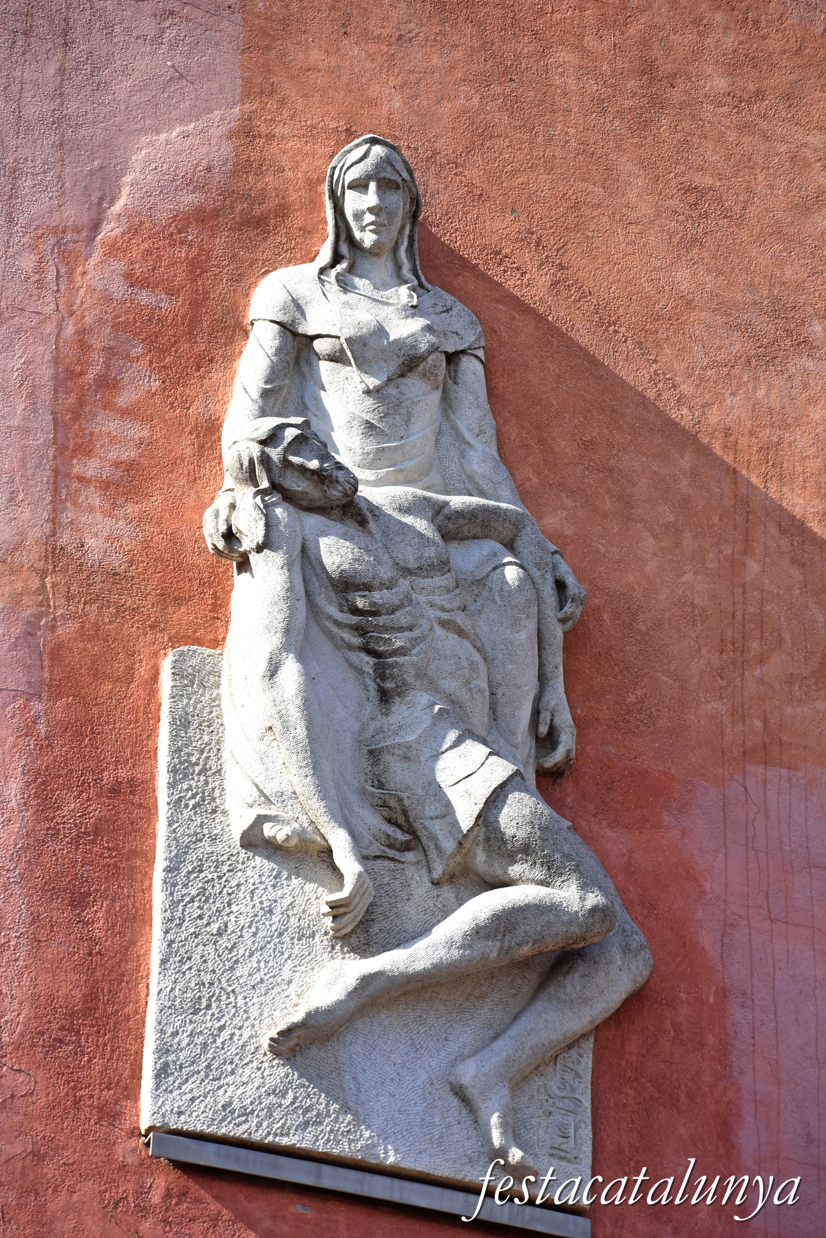 Mollet del Vallès - Església parroquial de Sant Vicenç - La Pietat