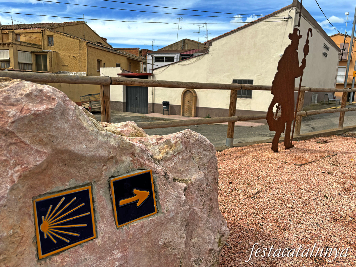 Alfarràs, cruïlla de camins - Camí de Sant Jaume 