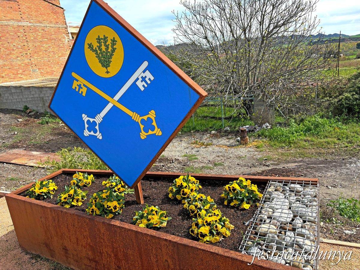 Alfarràs, cruïlla de camins - Alfarràs a la N-230 