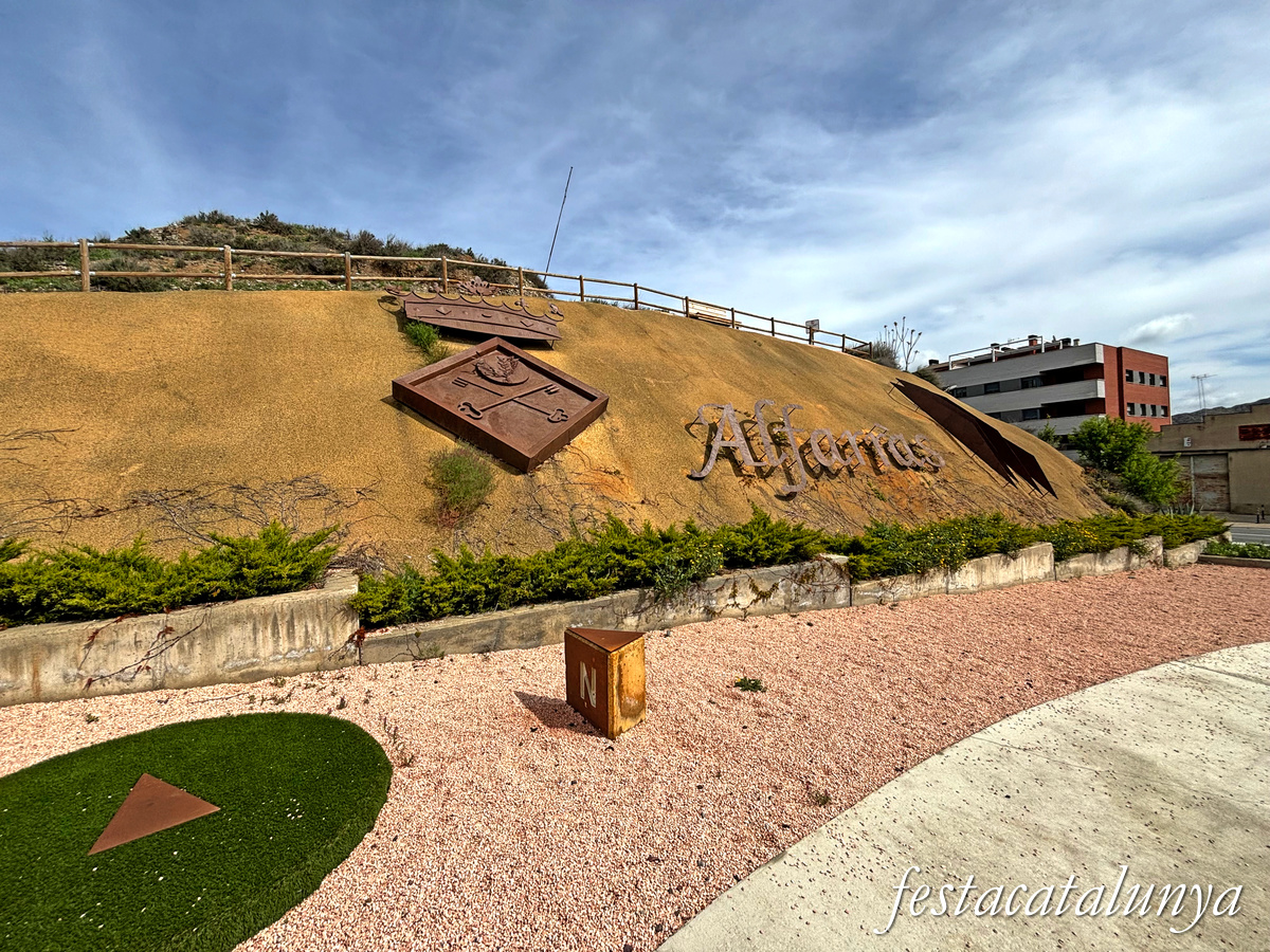 Alfarràs, cruïlla de camins - Alfarràs a la rotonda 