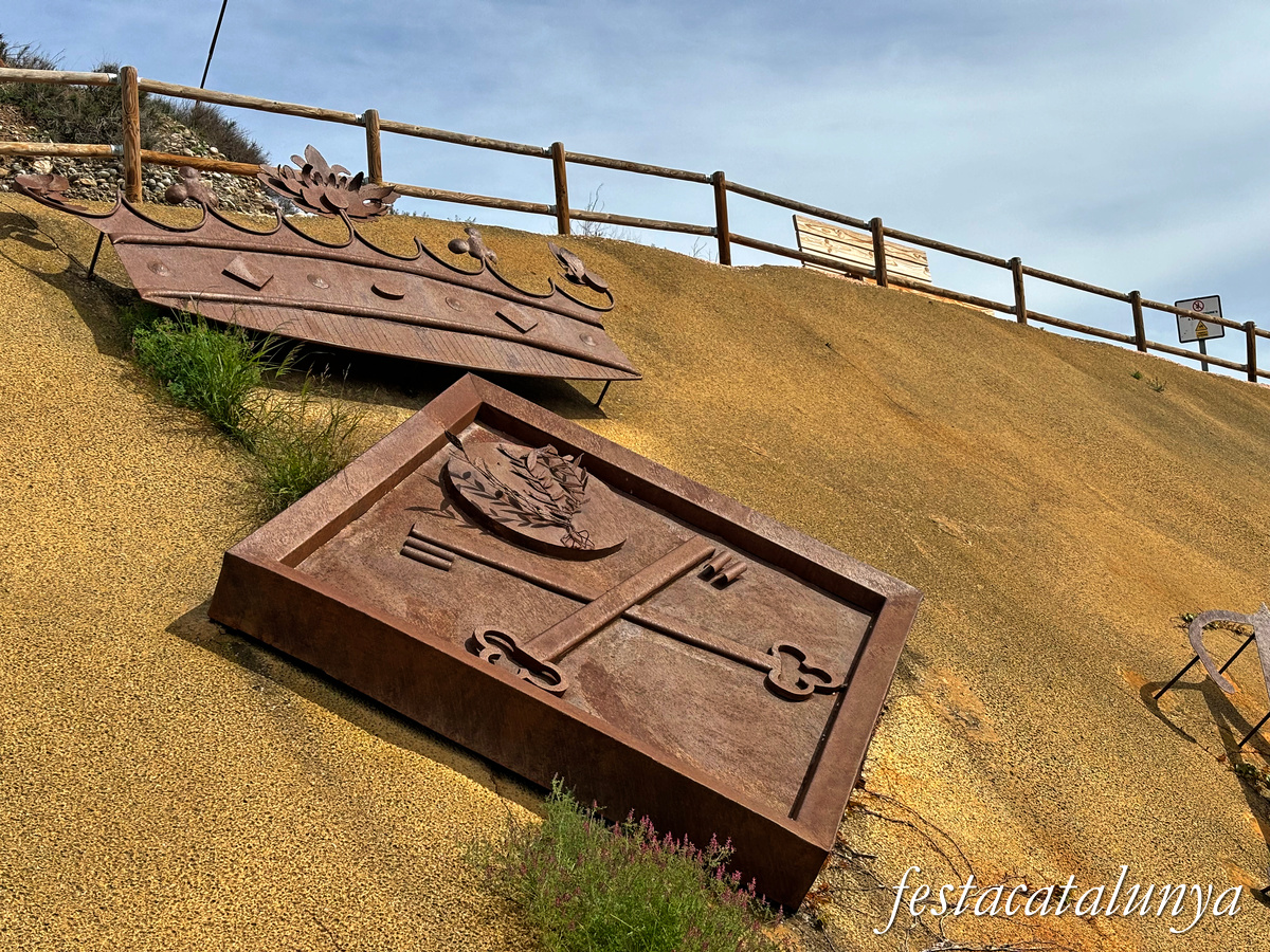 Alfarràs, cruïlla de camins - Alfarràs a la rotonda