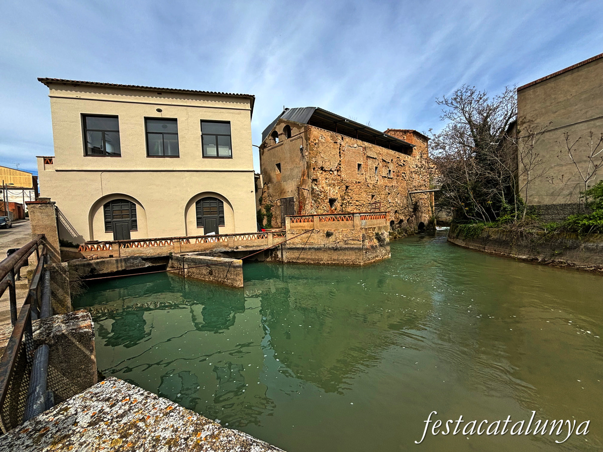 Alfarràs - Antic molí i fàbrica