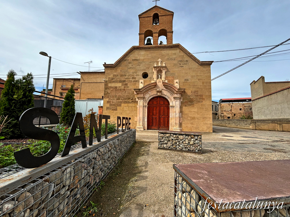 Alfarràs - Església vella de Sant Pere