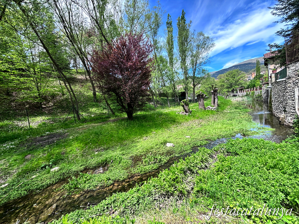 Sant Joan de les Abadesses - Jardins de la Puda, Font d'en Roca i antics safareigs