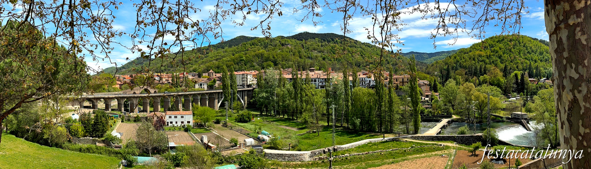 Sant Joan de les Abadesses - Mirador panoràmic Paisatge Humanitzat 
