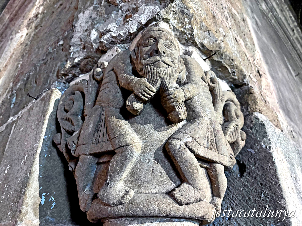 Sant Joan de les Abadesses - Interior de l'església del monesti