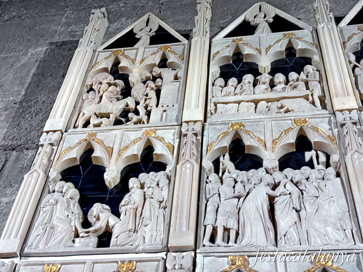 Sant Joan de les Abadesses - Retaule de la Passió de l'església del monestir