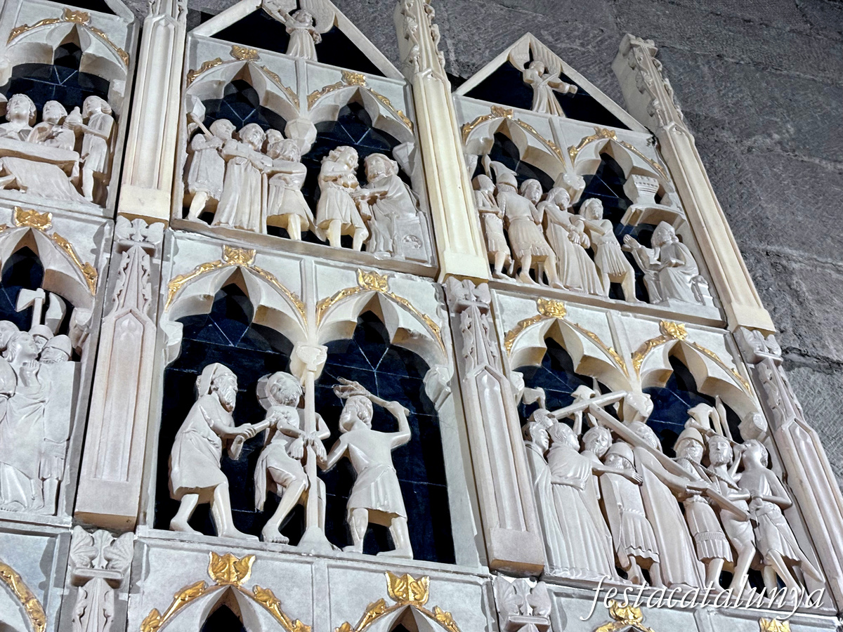 Sant Joan de les Abadesses - Retaule de la Passió de l'església del monestir