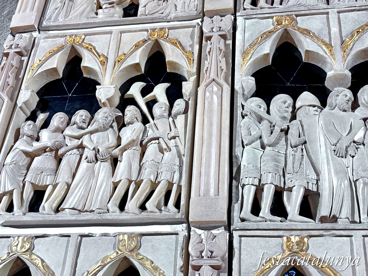 Sant Joan de les Abadesses - Retaule de la Passió de l'església del monestir