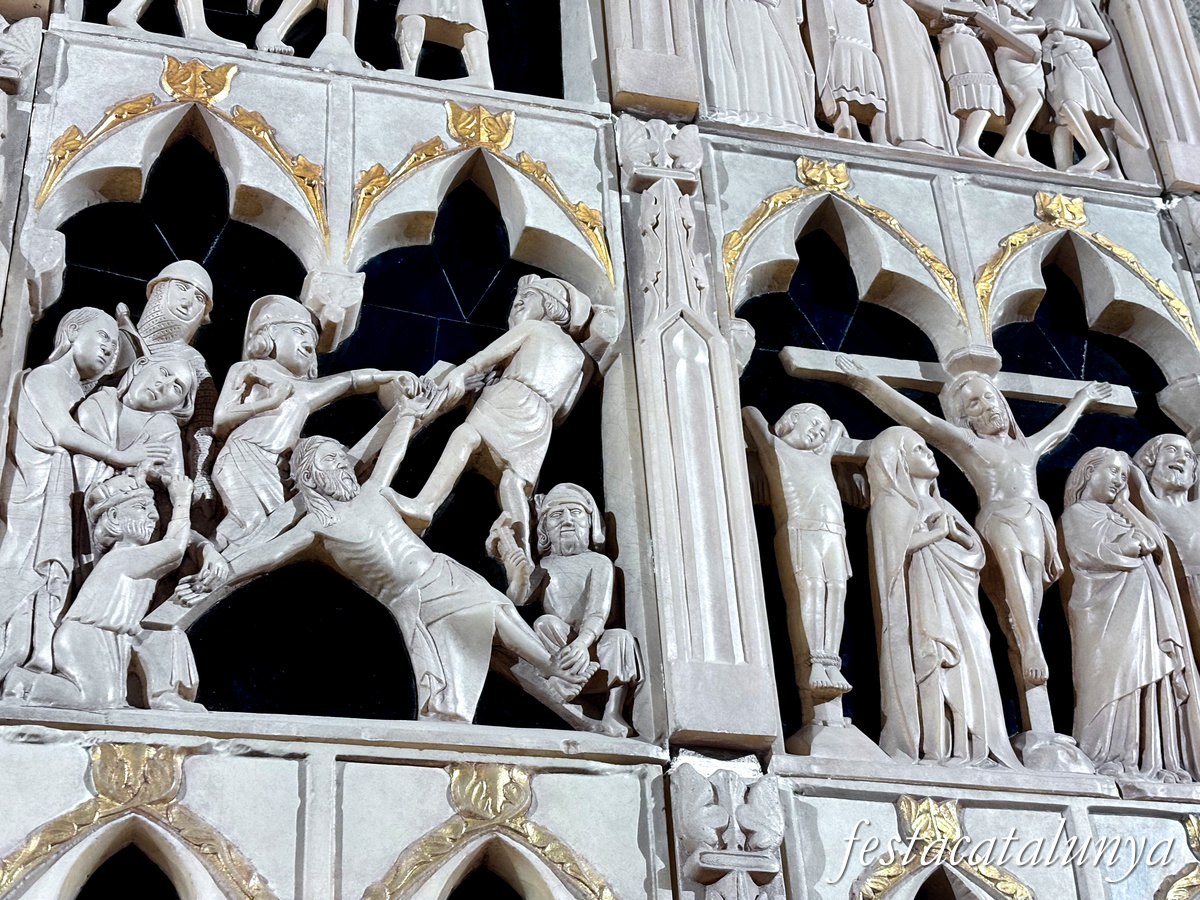 Sant Joan de les Abadesses - Retaule de la Passió de l'església del monestir