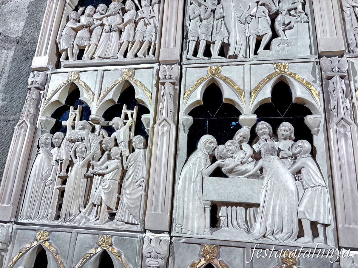 Sant Joan de les Abadesses - Retaule de la Passió de l'església del monestir