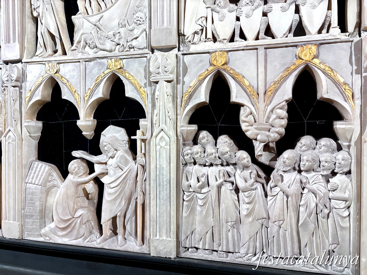 Sant Joan de les Abadesses - Retaule de la Passió de l'església del monestir