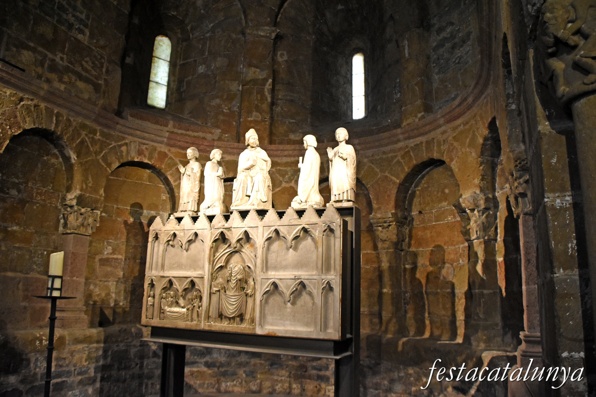 Sant Joan de les Abadesses - Retaule de Sant Agustí de l'església del monestir