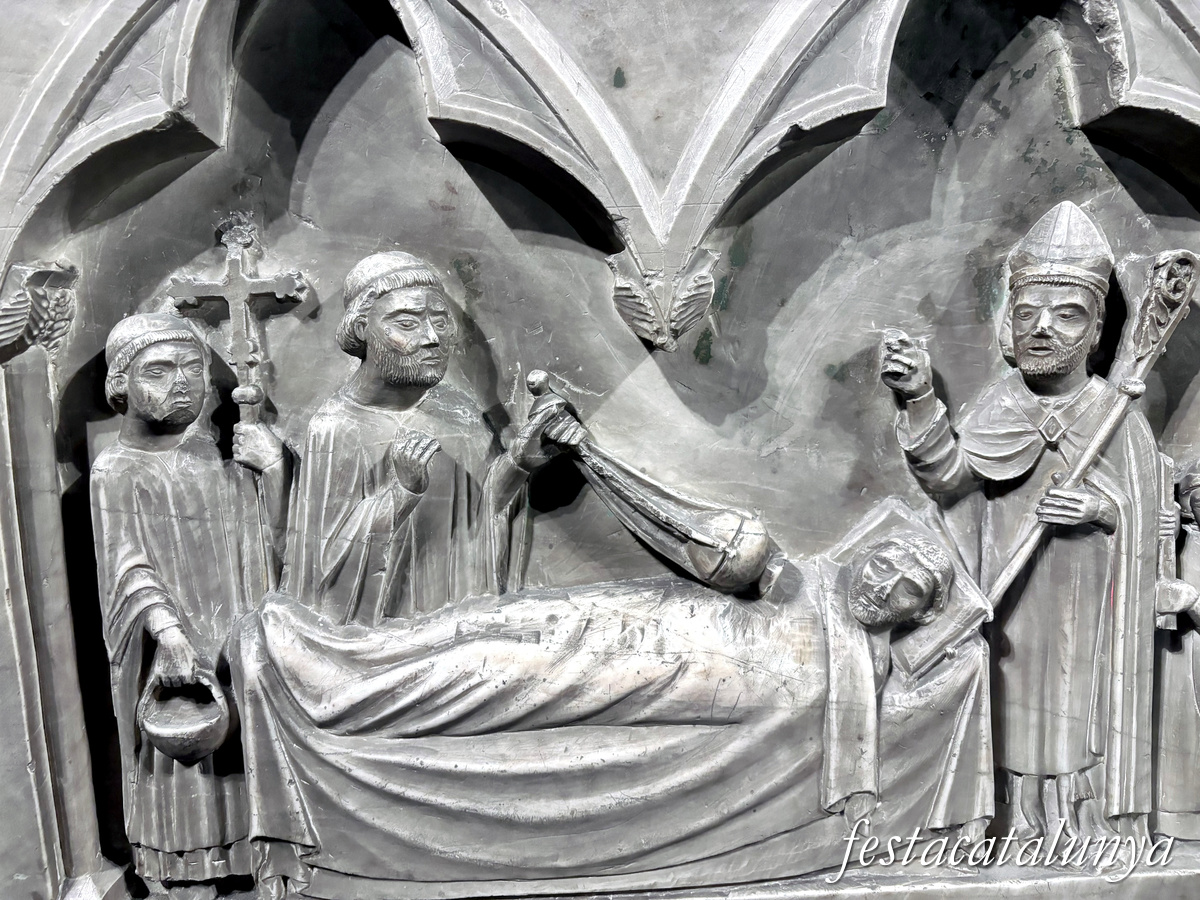 Sant Joan de les Abadesses - Retaule de Sant Agustí de l'església del monestir