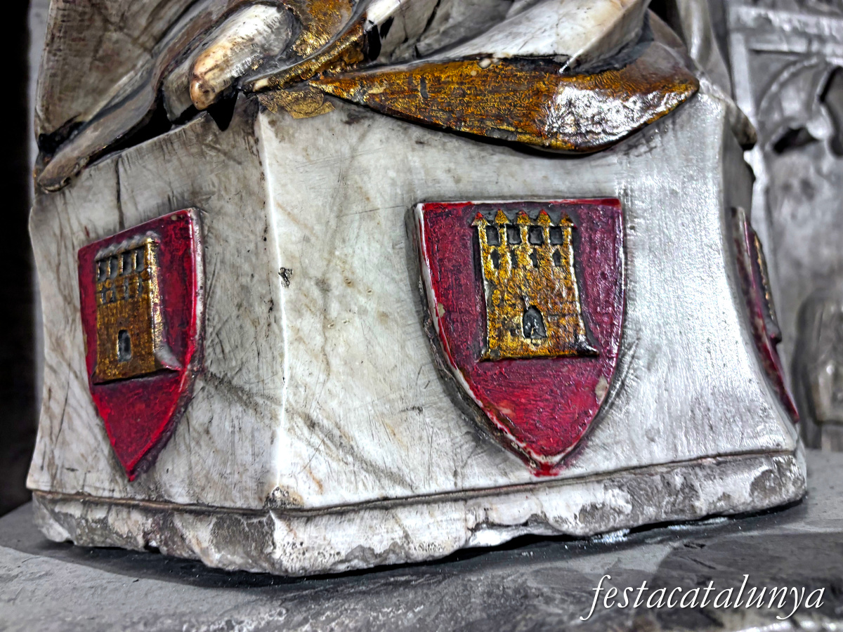 Sant Joan de les Abadesses - Retaule de Santa Maria la Blanca de l'església del monestir
