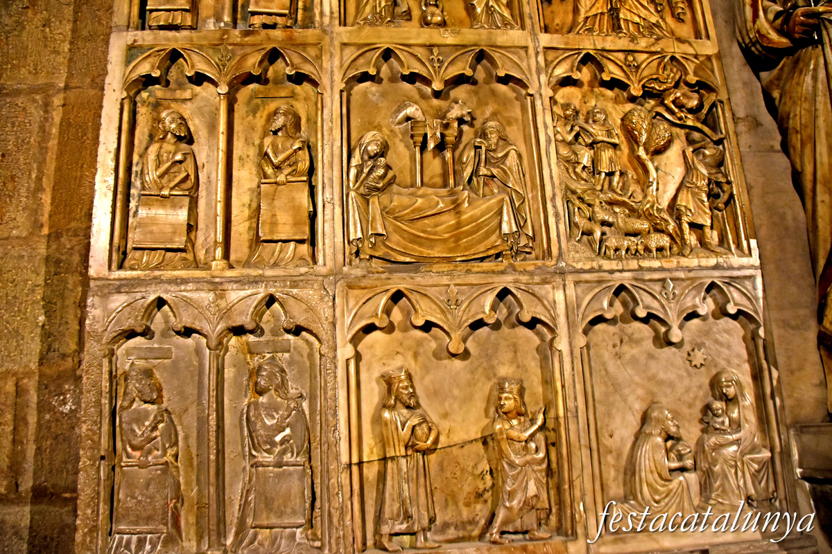 Sant Joan de les Abadesses - Retaule de Santa Maria la Blanca de l'església del monestir