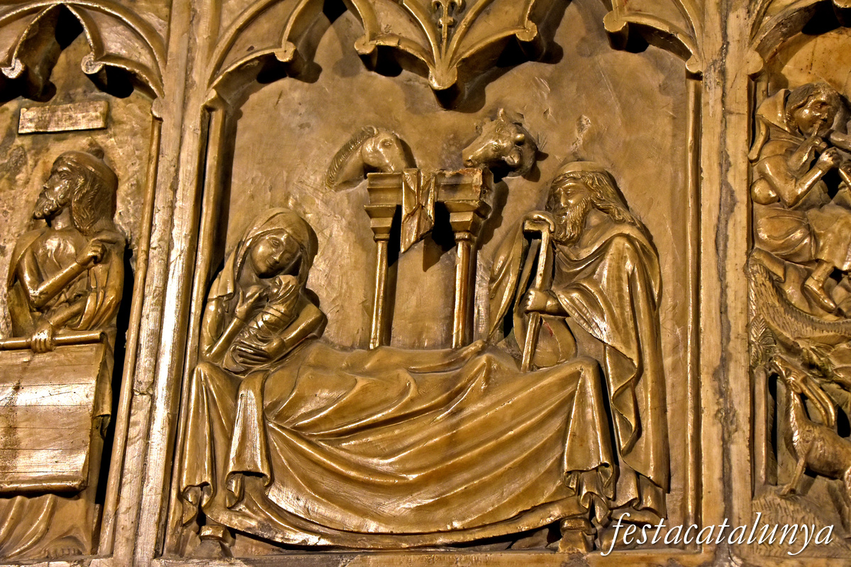 Sant Joan de les Abadesses - Retaule de Santa Maria la Blanca de l'església del monestir