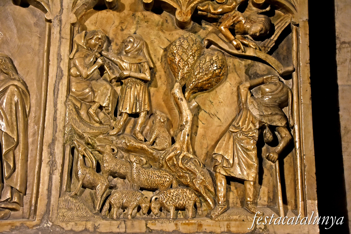 Sant Joan de les Abadesses - Retaule de Santa Maria la Blanca de l'església del monestir