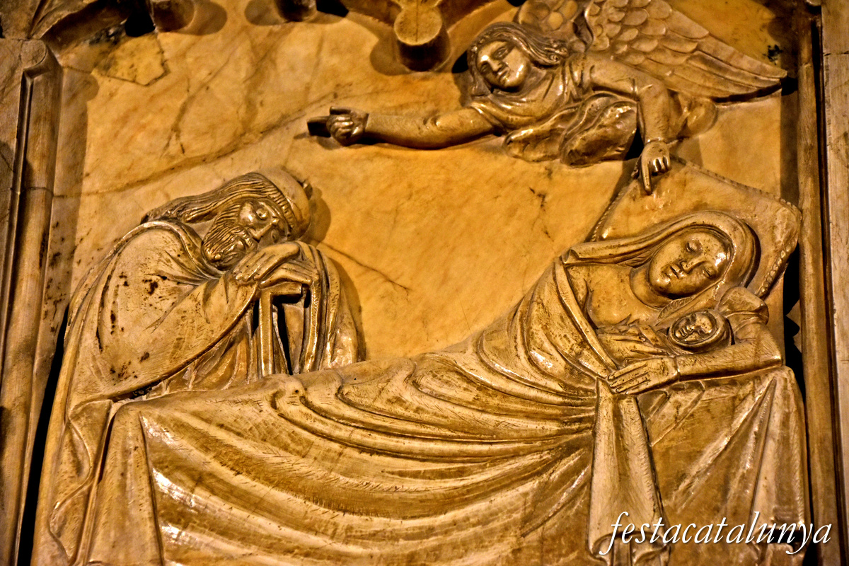 Sant Joan de les Abadesses - Retaule de Santa Maria la Blanca de l'església del monestir