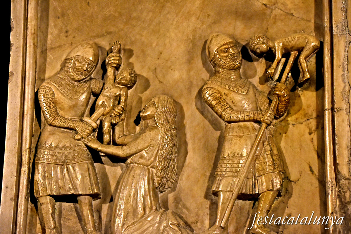 Sant Joan de les Abadesses - Retaule de Santa Maria la Blanca de l'església del monestir