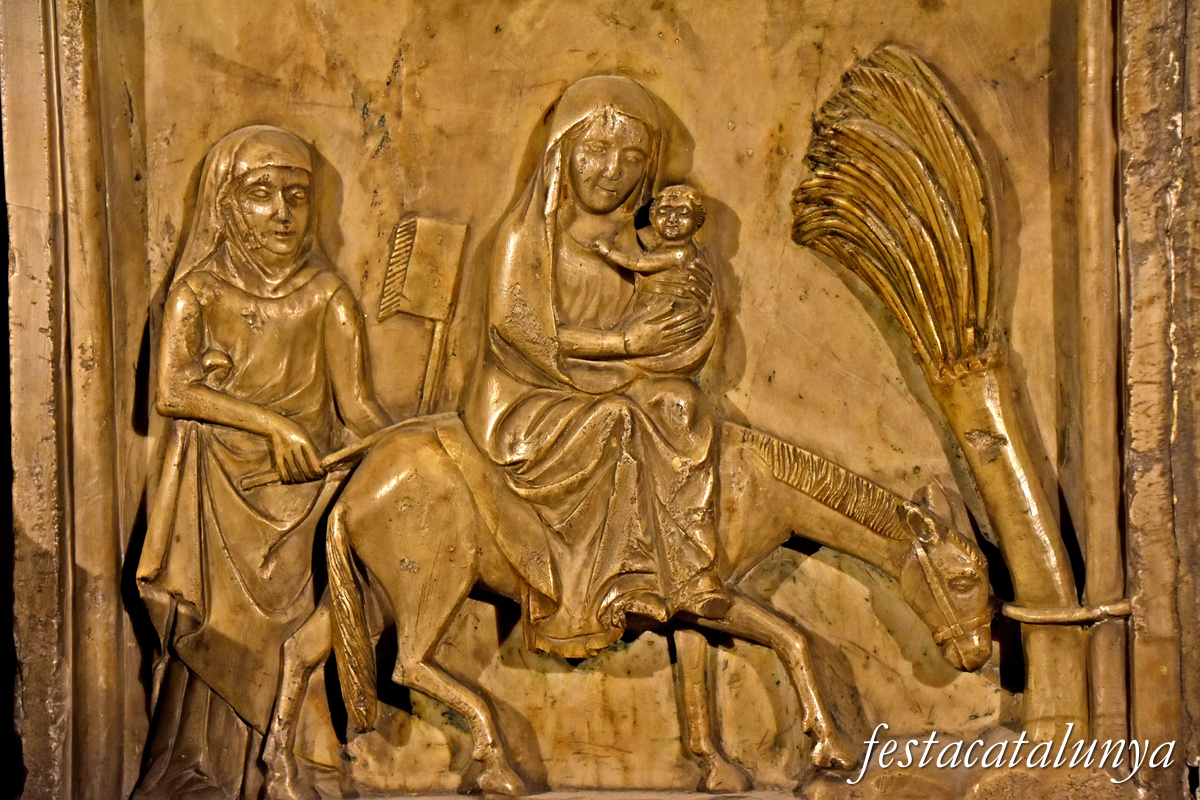 Sant Joan de les Abadesses - Retaule de Santa Maria la Blanca de l'església del monestir