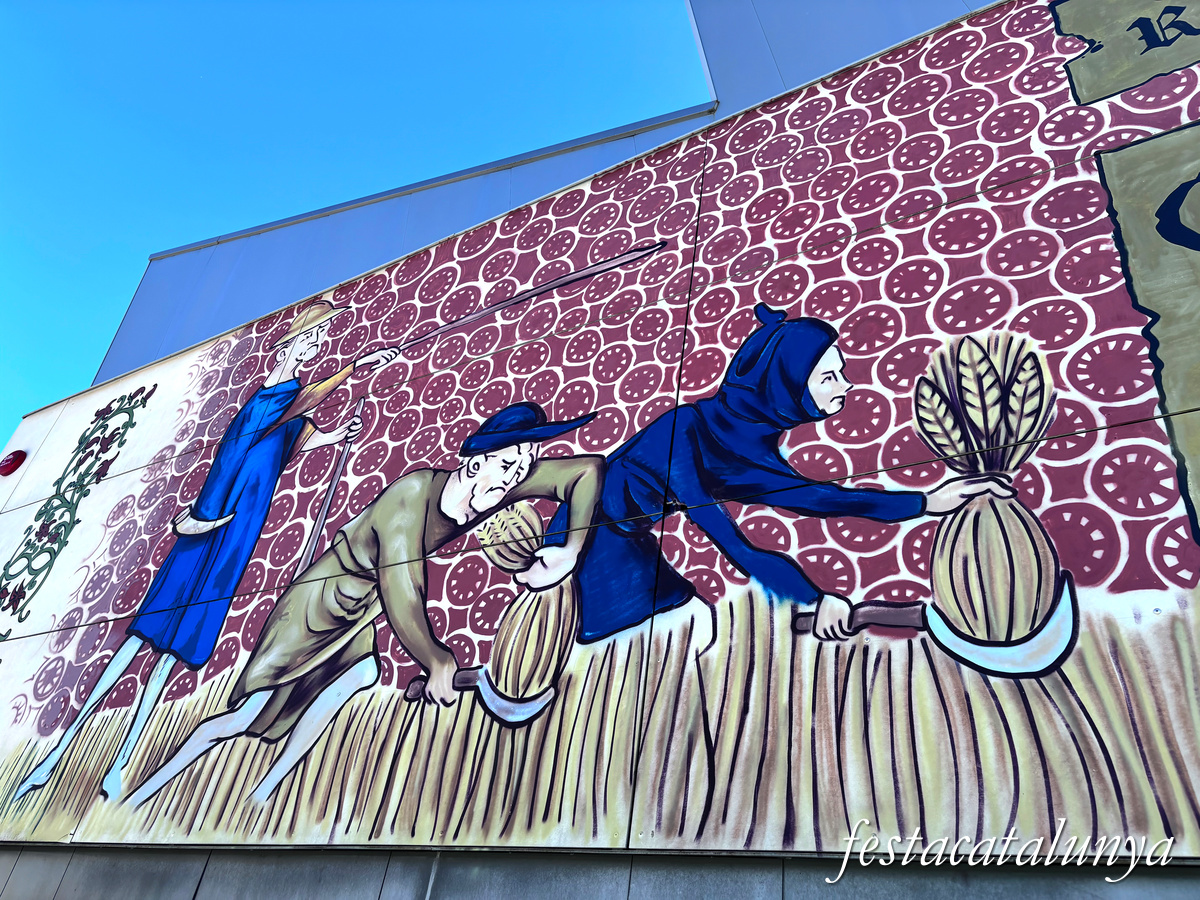 Les Planes d'Hostoles - Art Urbà - Revoltes remences