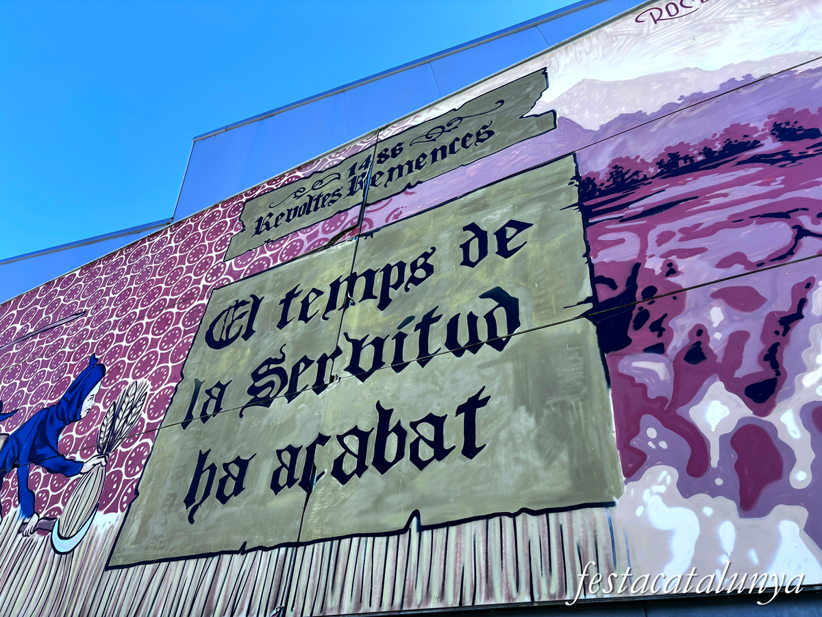 Les Planes d'Hostoles - Art Urbà - Revoltes remences