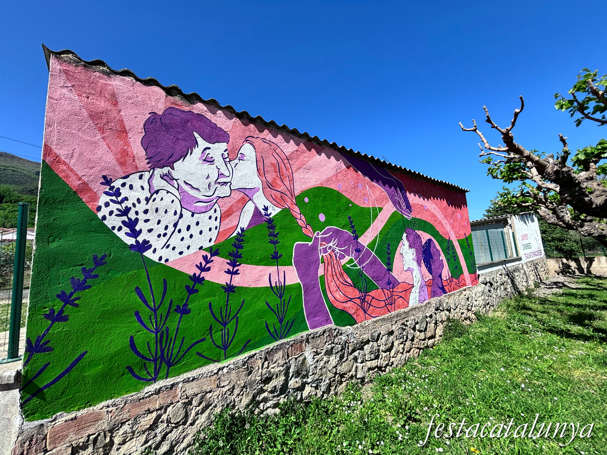 Les Planes d'Hostoles - Art Urbà - Juntes, diverses, transformadores 