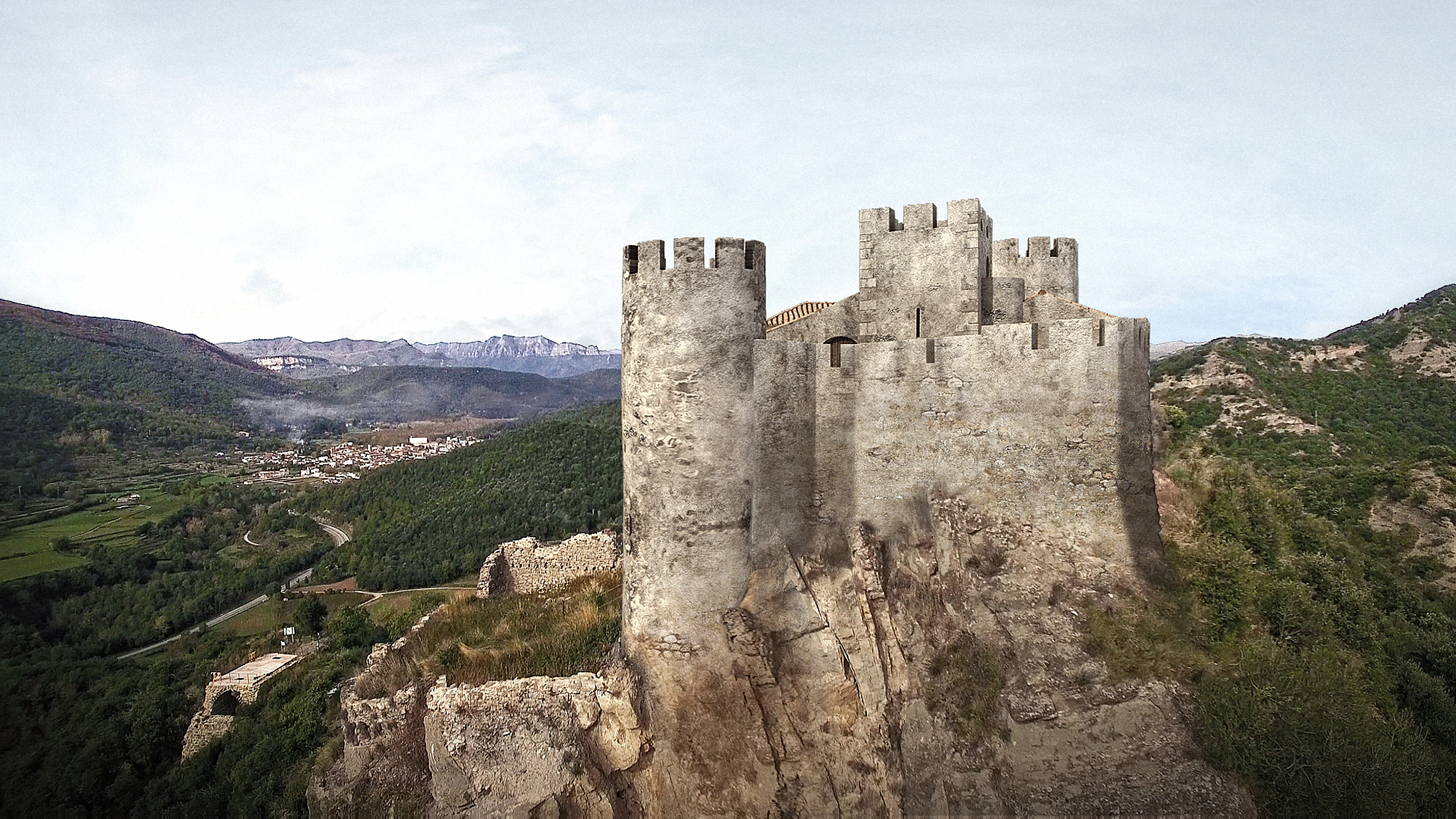 Les Planes d'Hostoles - Castell d'Hostoles (Foto: Turisme de les Planes d'Hostoles) 