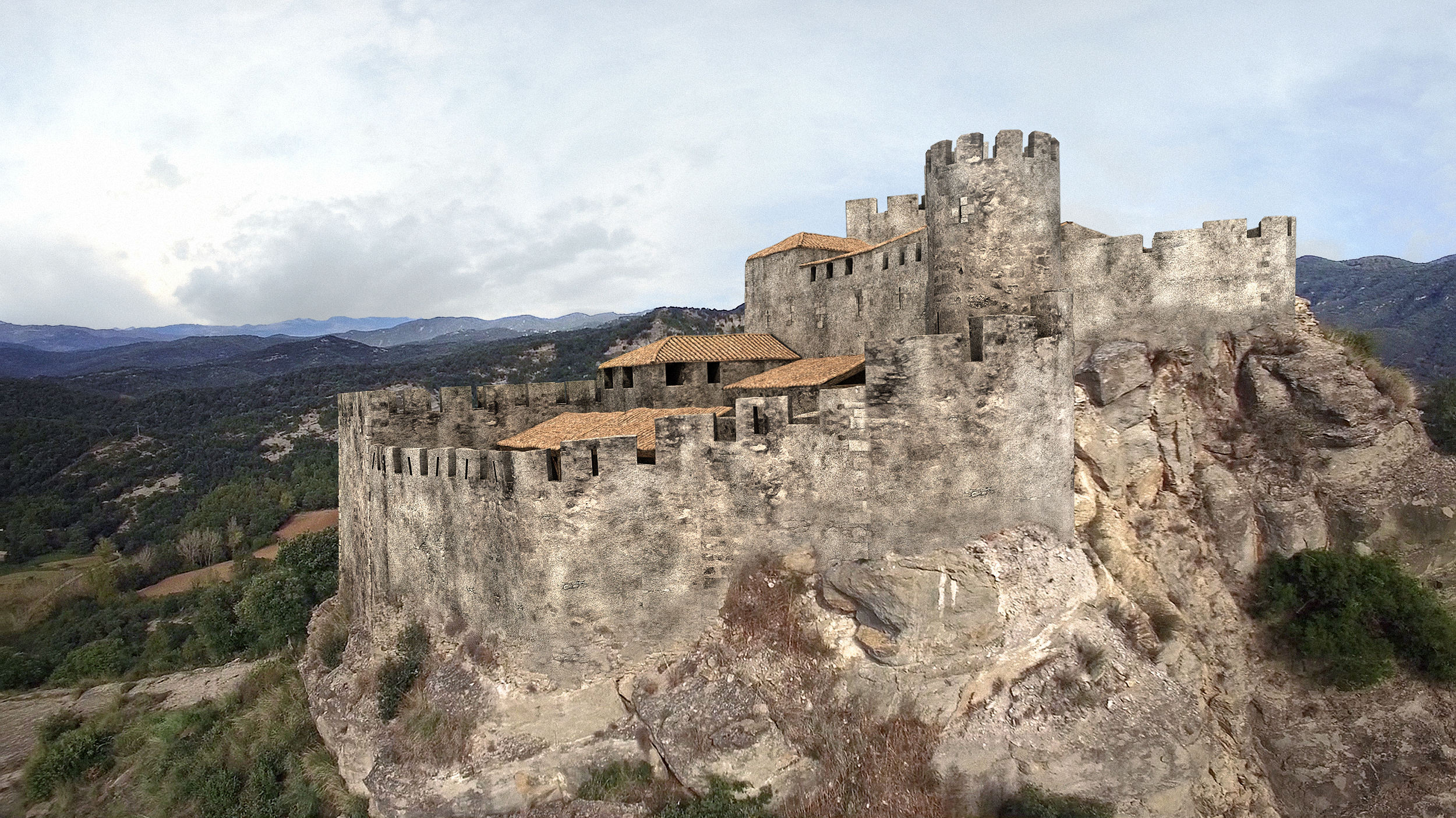 Les Planes d'Hostoles - Castell d'Hostoles (Foto: Turisme de les Planes d'Hostoles)