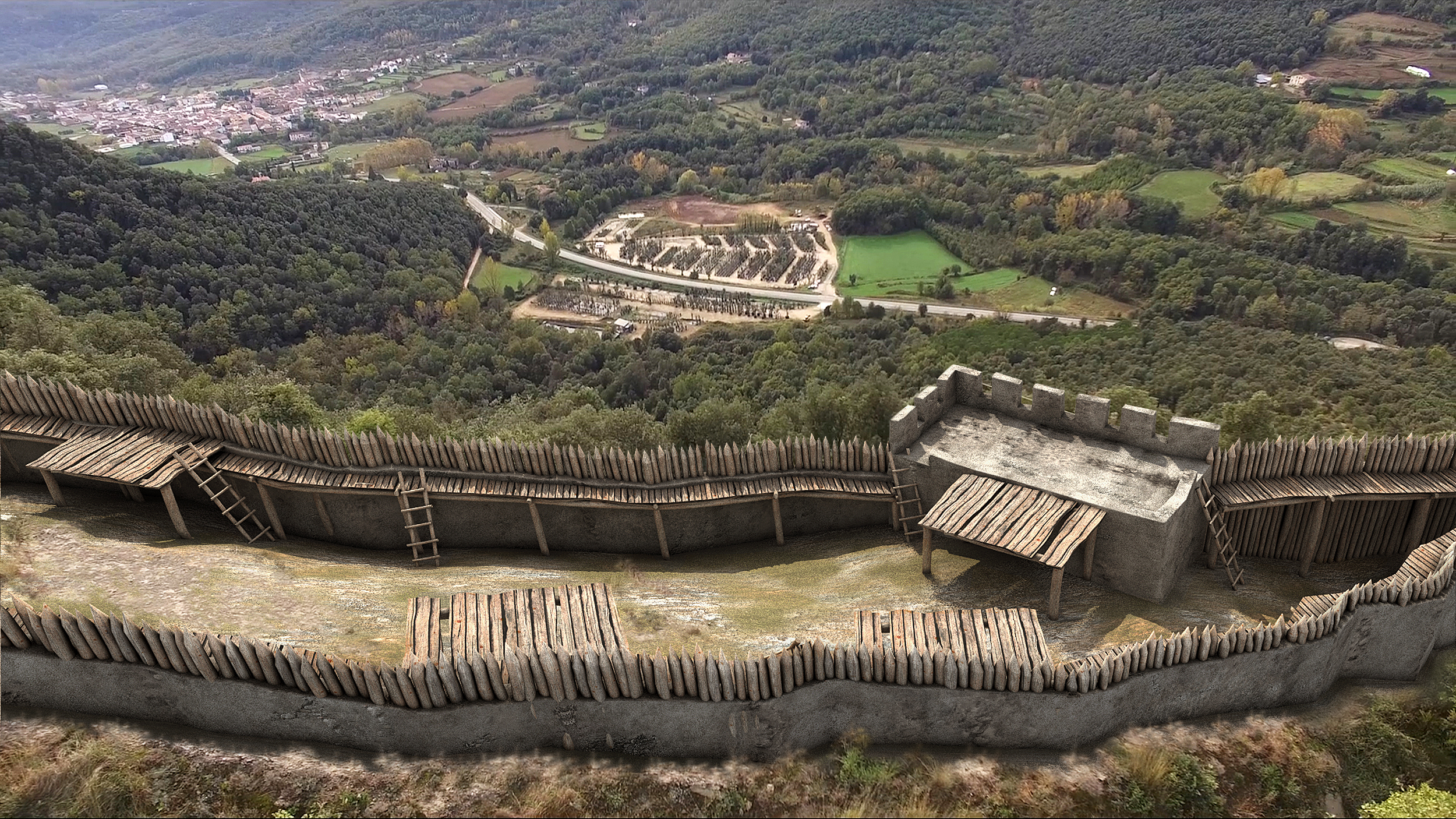 Les Planes d'Hostoles - Castell d'Hostoles (Foto: Turisme de les Planes d'Hostoles) 