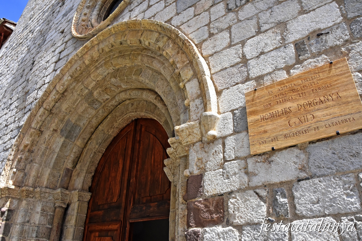 Organyà - Col·legiata de Santa Maria 